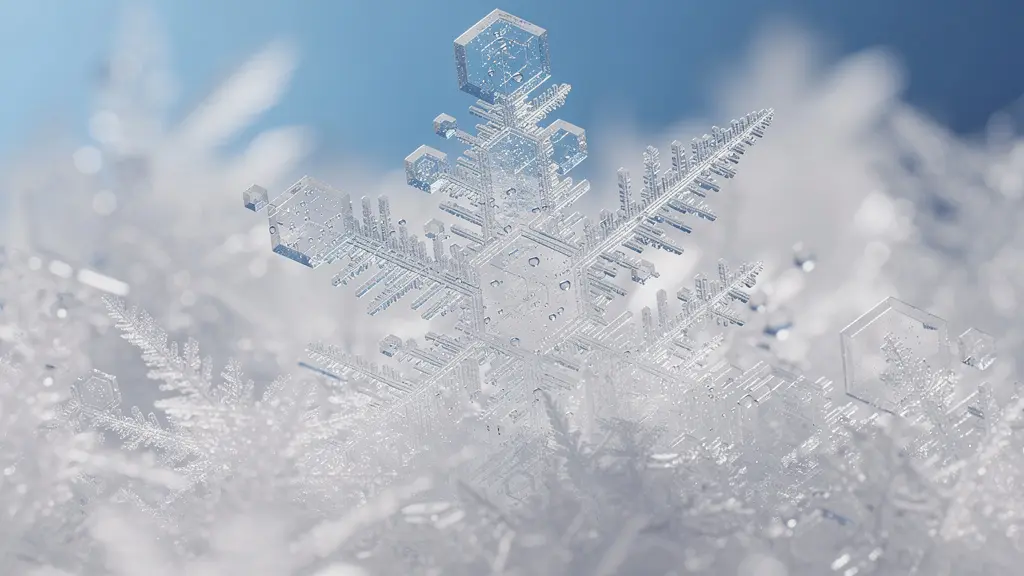 Détail macro de cristaux de glace sur une surface, symbolisant la cryothérapie et la récupération